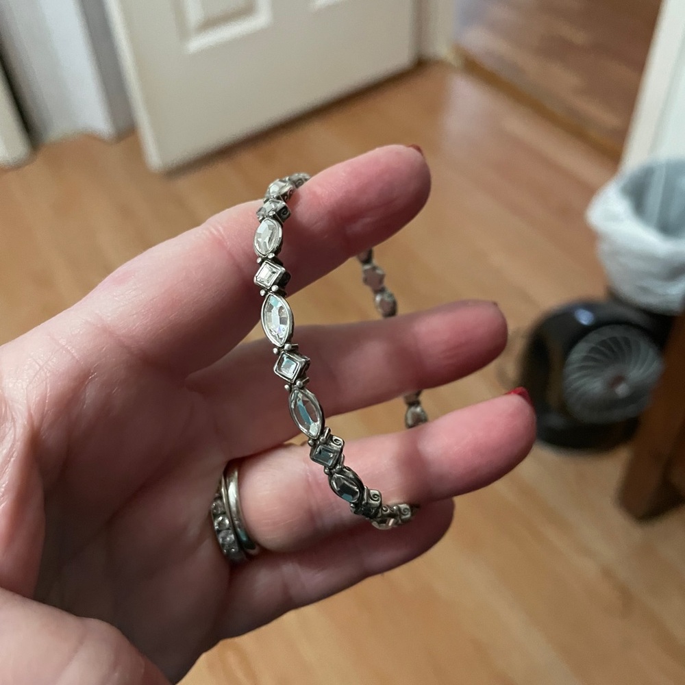 Brighton Silver Crystal Bracelet